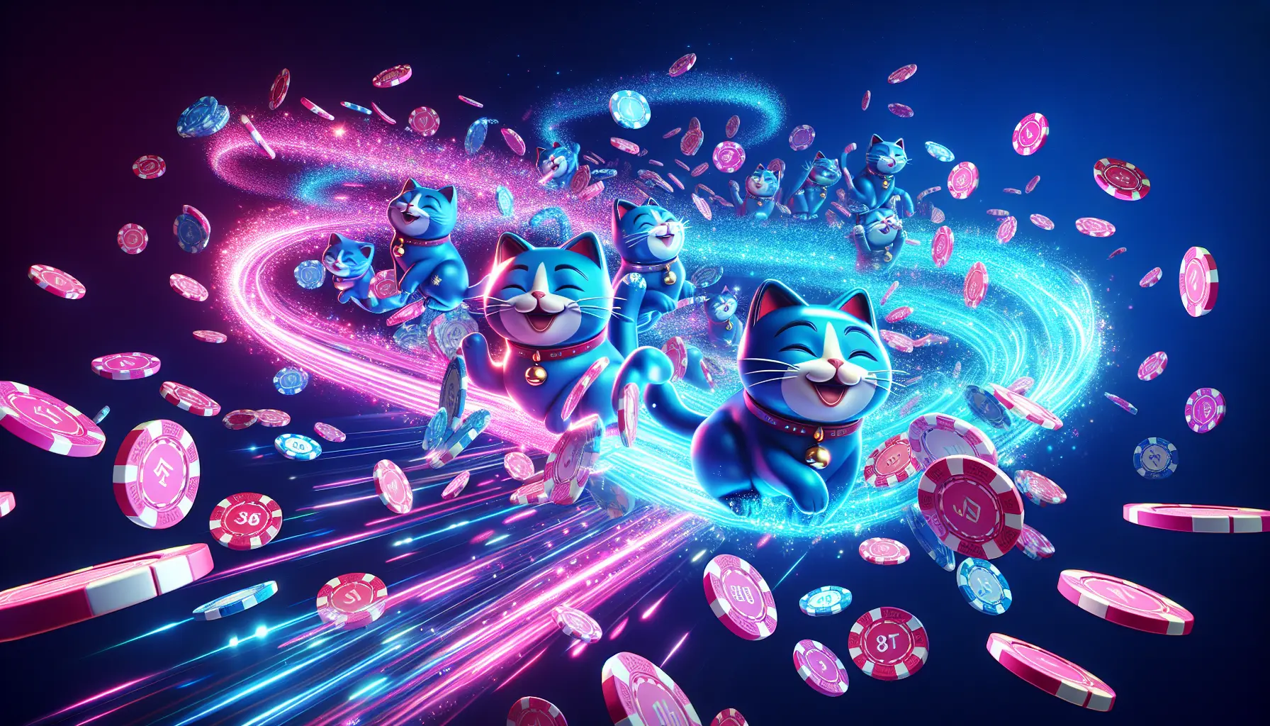 Neko Luck Casino Hero Background